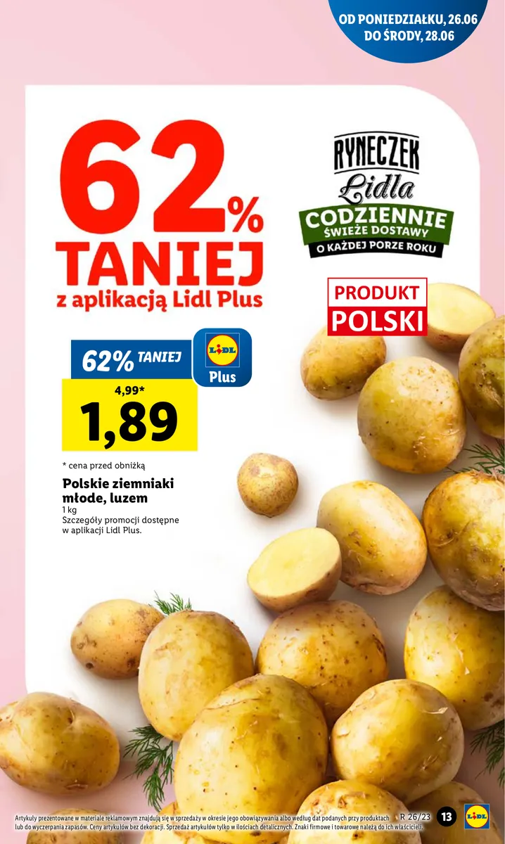 Gazetka OFERTA WAŻNA OD 26.06 do 28.06