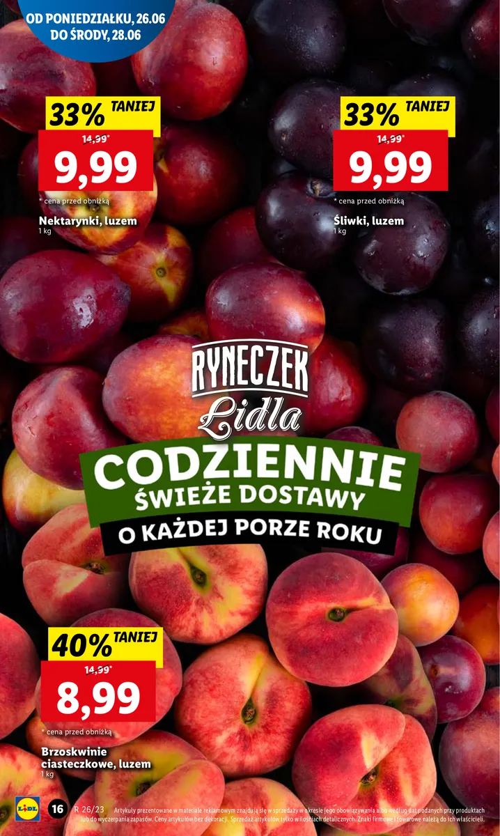 Gazetka OFERTA WAŻNA OD 26.06 do 28.06