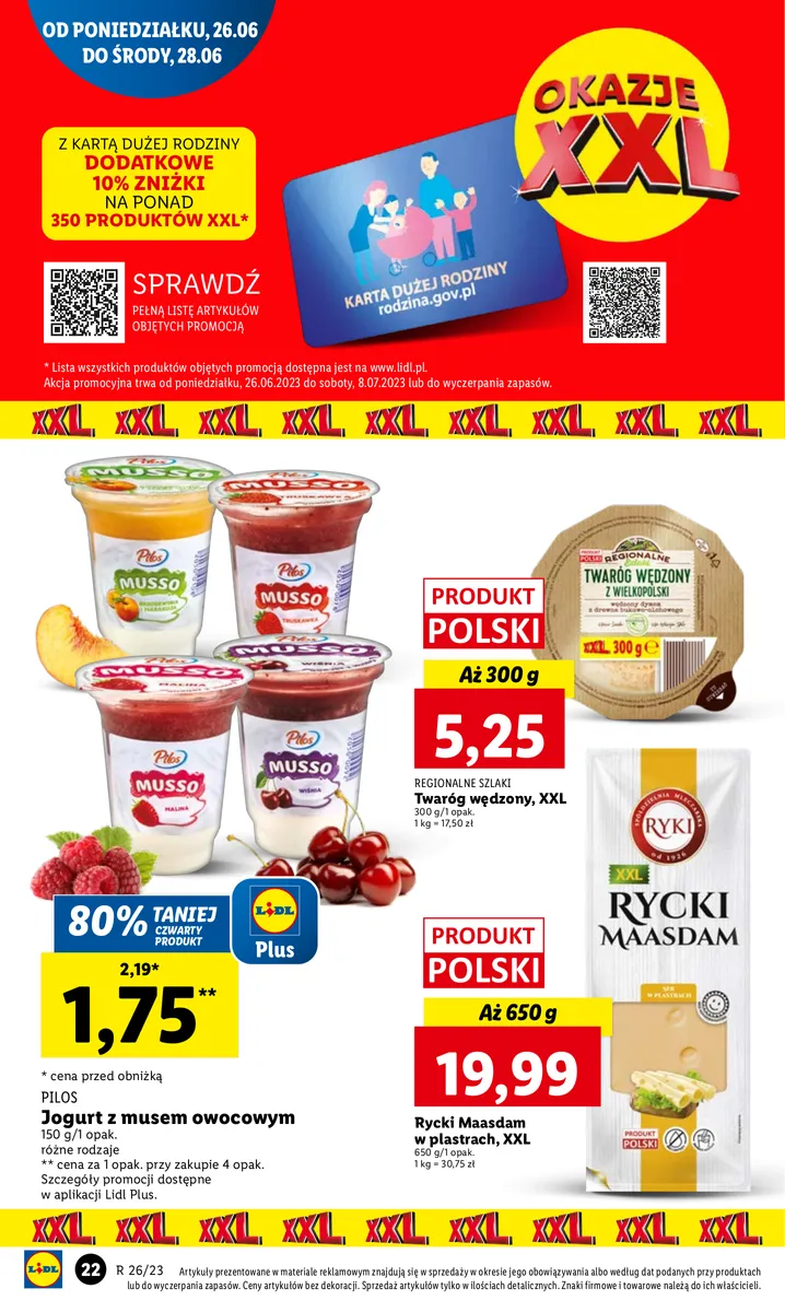 Gazetka OFERTA WAŻNA OD 26.06 do 28.06