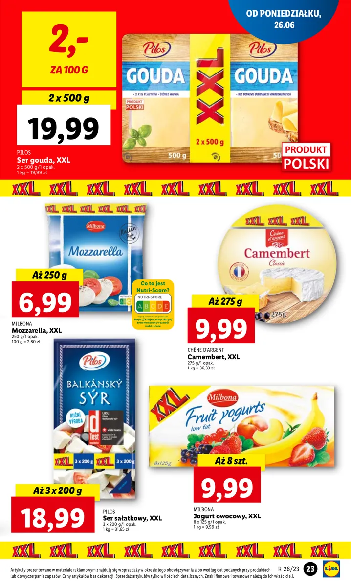 Gazetka OFERTA WAŻNA OD 26.06 do 28.06