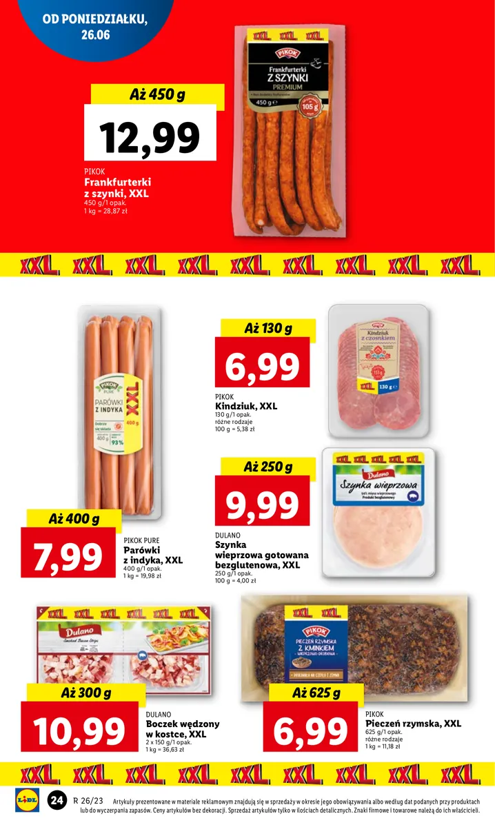 Gazetka OFERTA WAŻNA OD 26.06 do 28.06