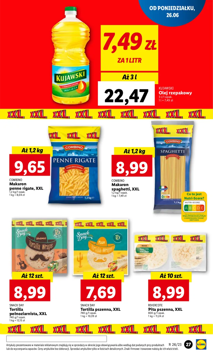Gazetka OFERTA WAŻNA OD 26.06 do 28.06