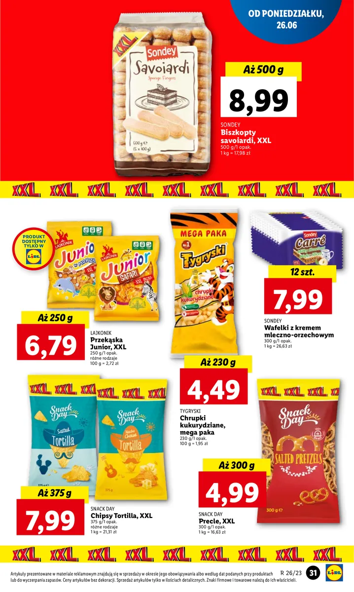 Gazetka OFERTA WAŻNA OD 26.06 do 28.06