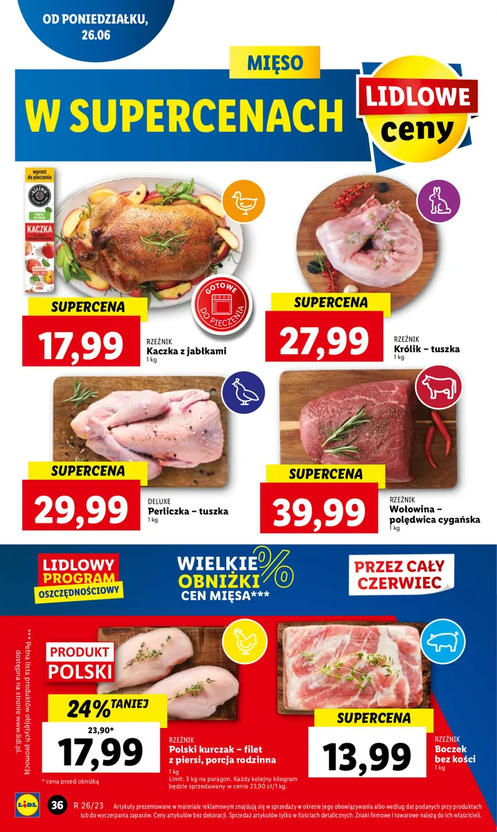 Gazetka OFERTA WAŻNA OD 26.06 do 28.06