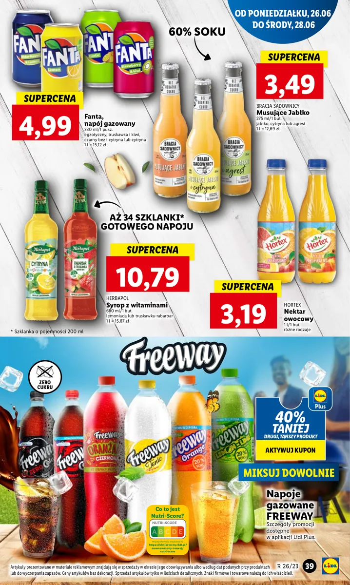 Gazetka OFERTA WAŻNA OD 26.06 do 28.06