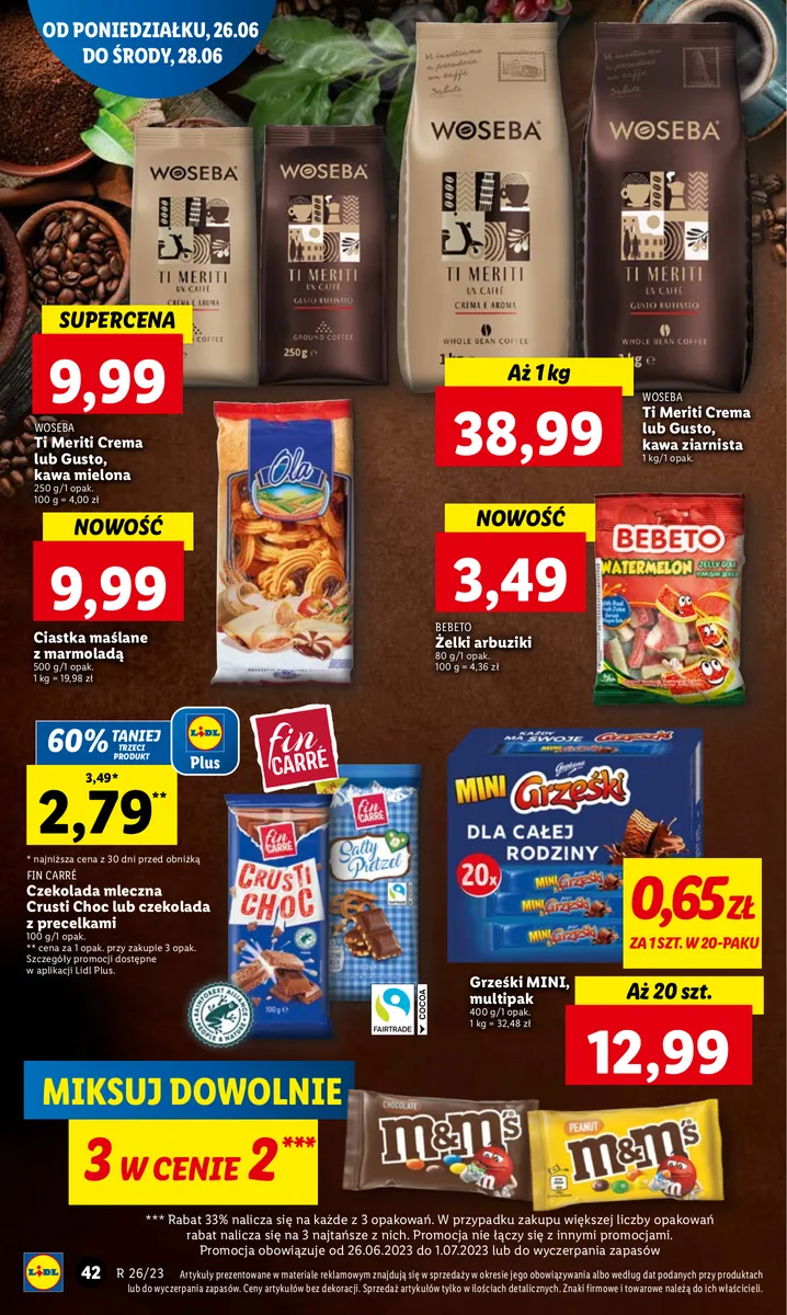 Gazetka OFERTA WAŻNA OD 26.06 do 28.06