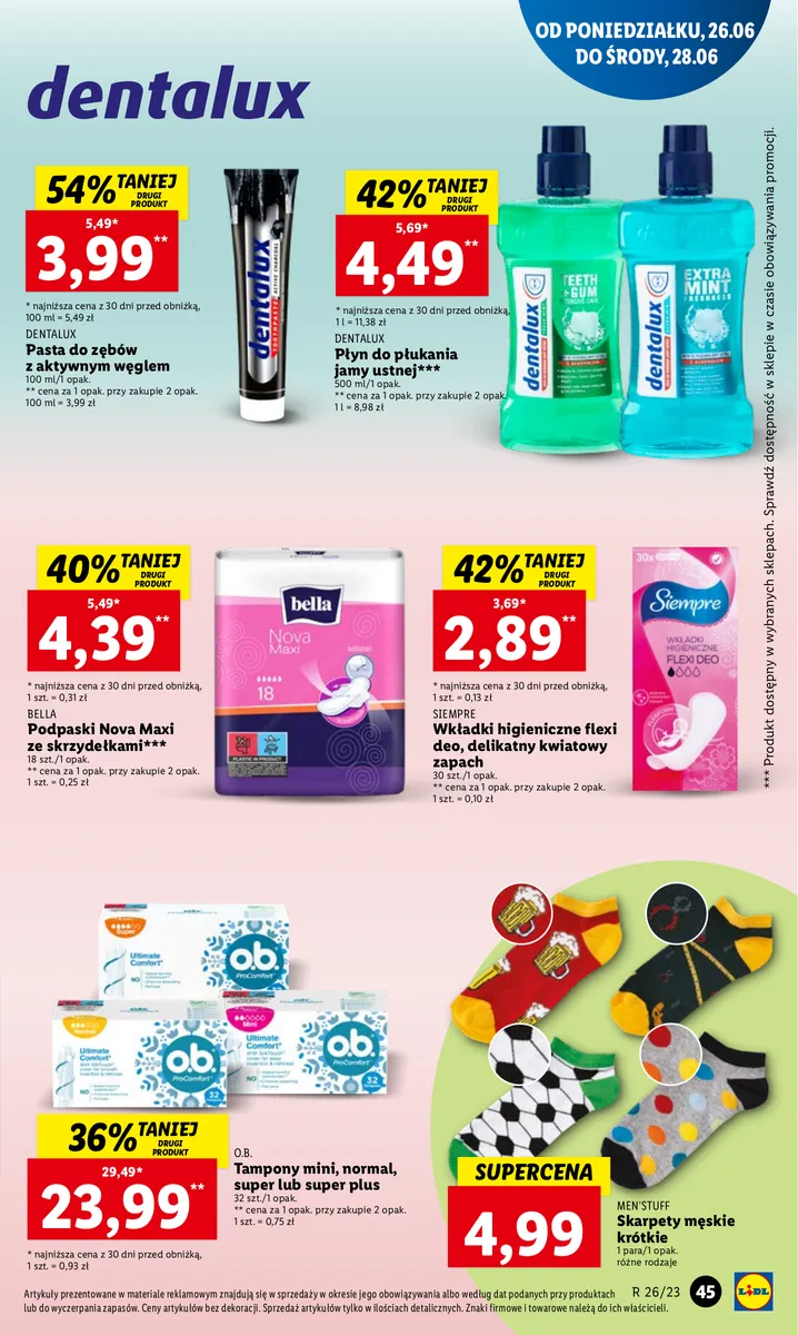 Gazetka OFERTA WAŻNA OD 26.06 do 28.06