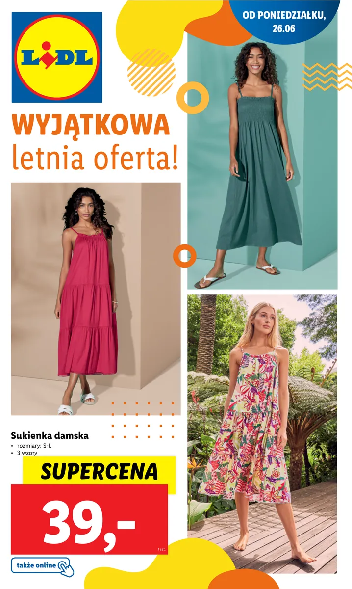 Gazetka OFERTA WAŻNA OD 26.06 do 28.06