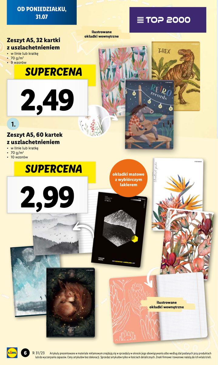 Gazetka OFERTA WAŻNA OD 31.07