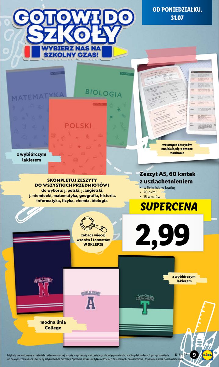 Gazetka OFERTA WAŻNA OD 31.07