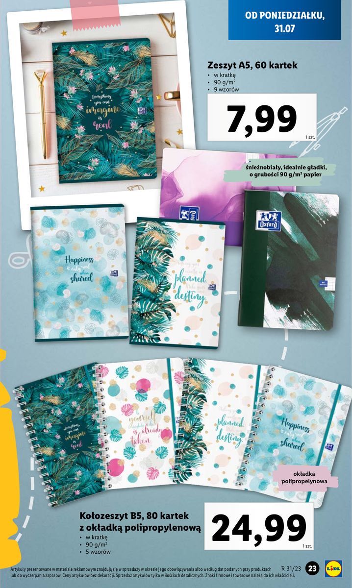 Gazetka OFERTA WAŻNA OD 31.07