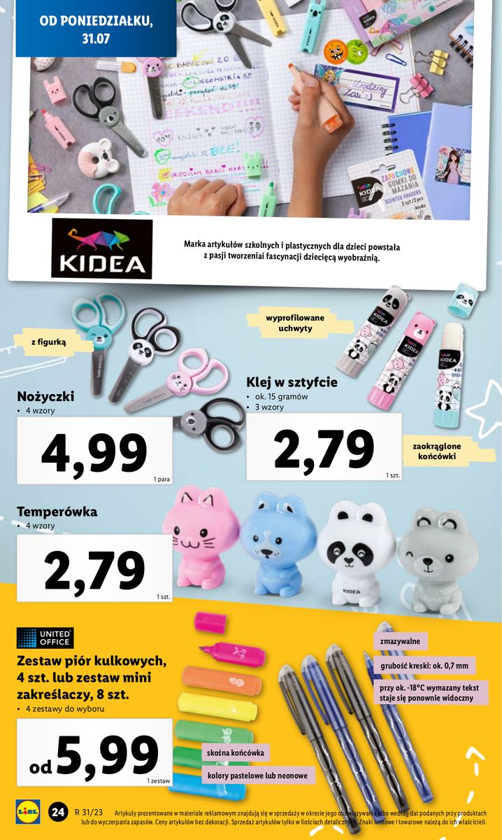 Gazetka OFERTA WAŻNA OD 31.07