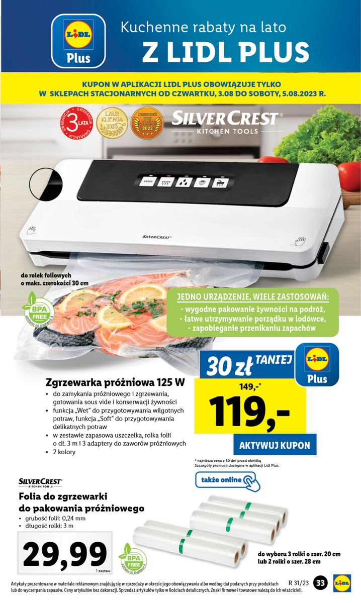 Gazetka OFERTA WAŻNA OD 31.07