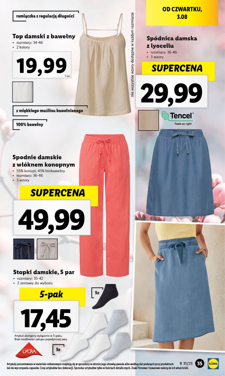 Gazetka OFERTA WAŻNA OD 31.07