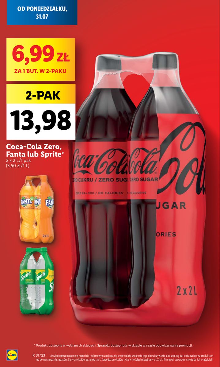 Gazetka OFERTA WAŻNA OD 31.07 do 5.08