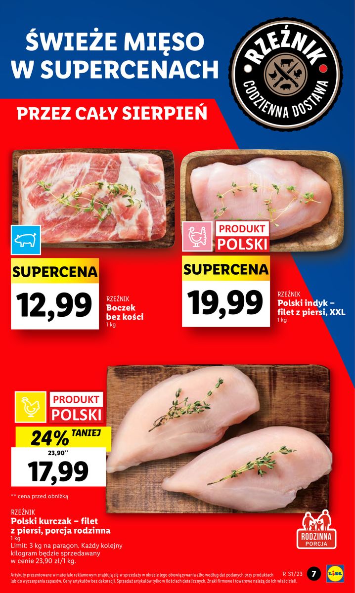 Gazetka OFERTA WAŻNA OD 31.07 do 5.08
