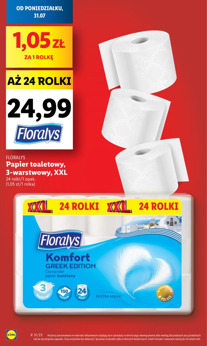 Gazetka OFERTA WAŻNA OD 31.07 do 5.08