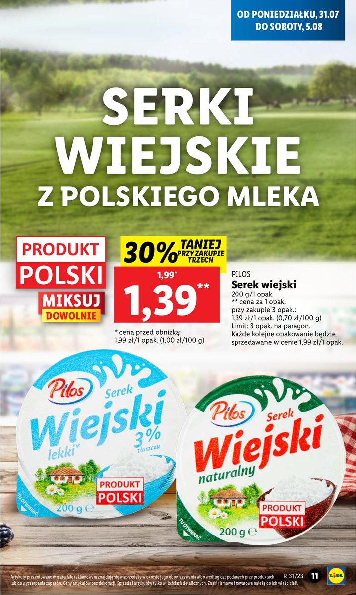 Gazetka OFERTA WAŻNA OD 31.07 do 5.08