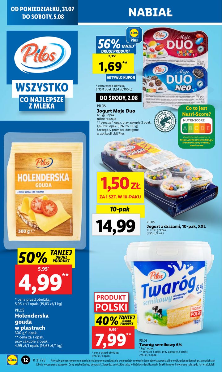 Gazetka OFERTA WAŻNA OD 31.07 do 5.08
