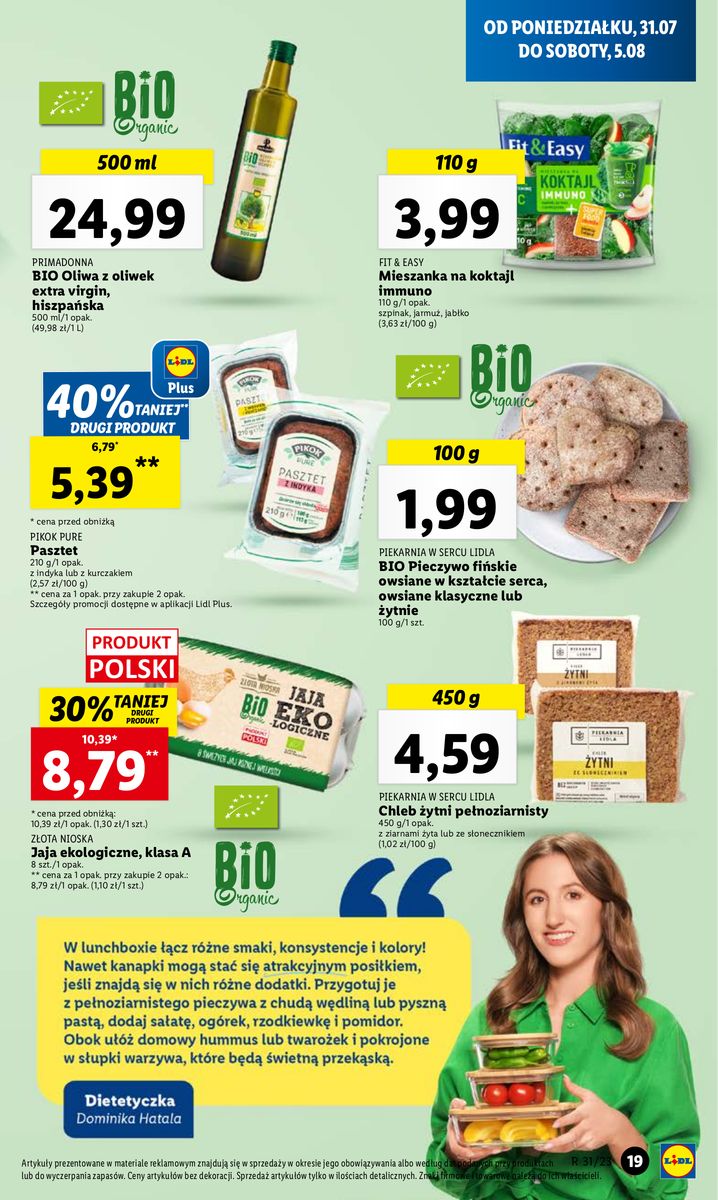 Gazetka OFERTA WAŻNA OD 31.07 do 5.08