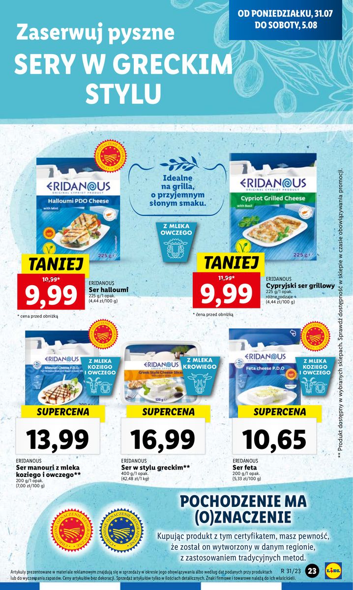 Gazetka OFERTA WAŻNA OD 31.07 do 5.08