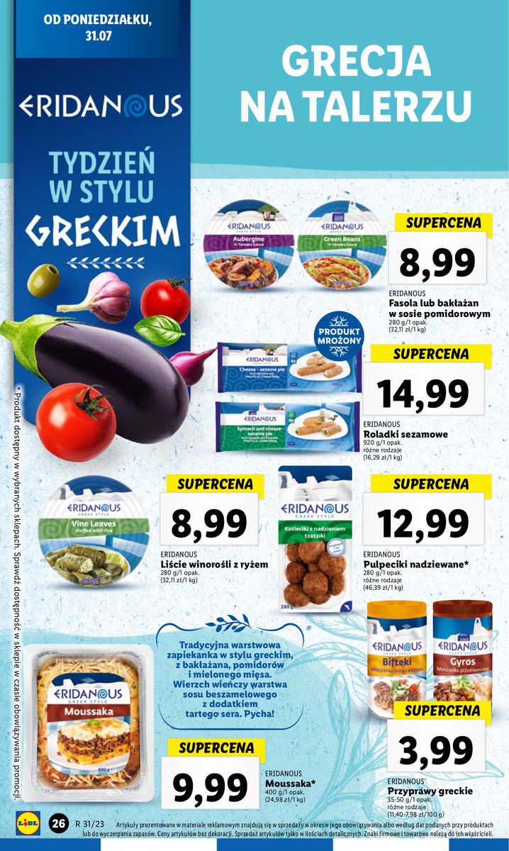 Gazetka OFERTA WAŻNA OD 31.07 do 5.08