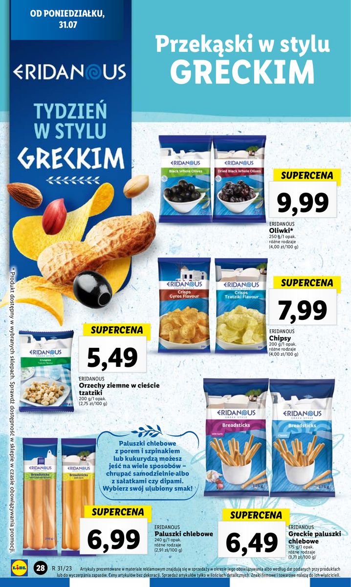 Gazetka OFERTA WAŻNA OD 31.07 do 5.08