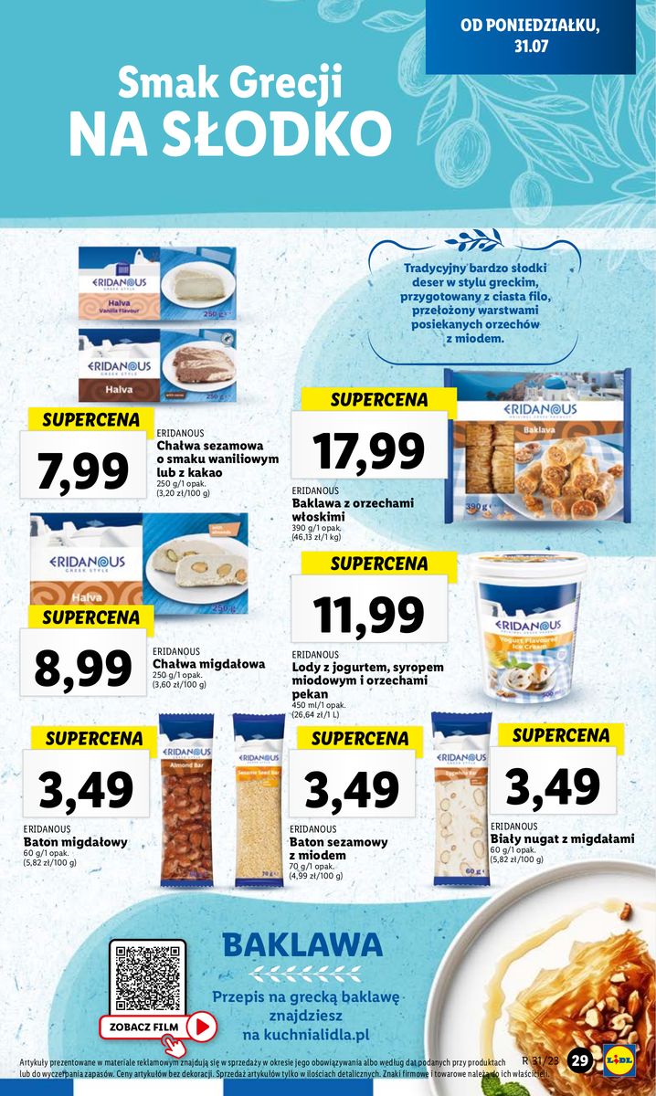 Gazetka OFERTA WAŻNA OD 31.07 do 5.08