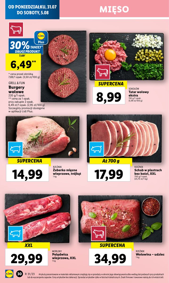 Gazetka OFERTA WAŻNA OD 31.07 do 5.08
