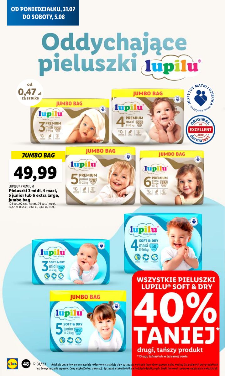 Gazetka OFERTA WAŻNA OD 31.07 do 5.08