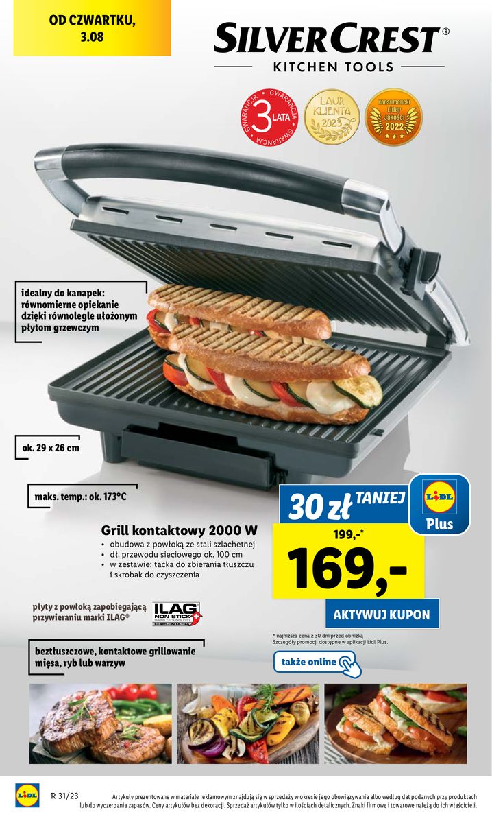 Gazetka OFERTA WAŻNA OD 31.07 do 5.08