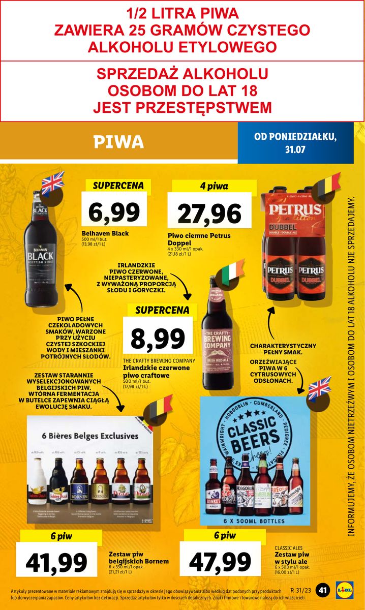 Gazetka OFERTA WAŻNA OD 31.07 do 5.08