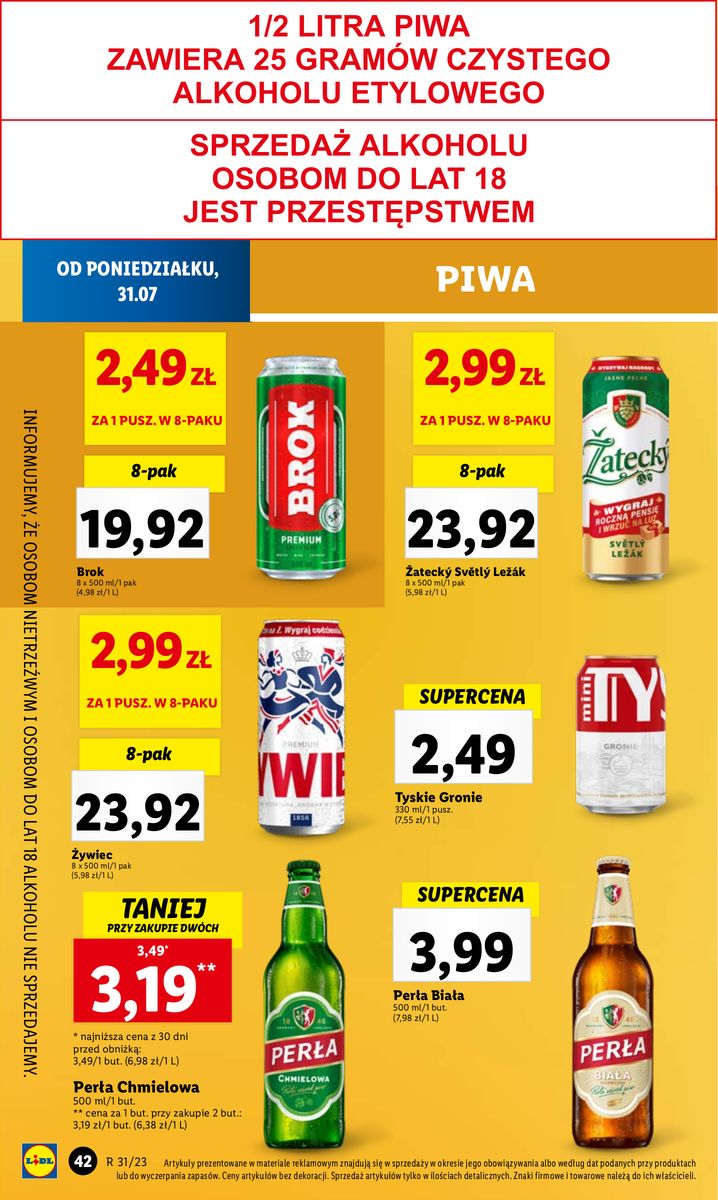 Gazetka OFERTA WAŻNA OD 31.07 do 5.08