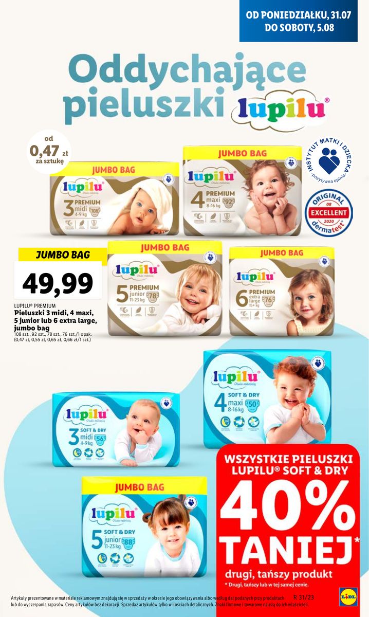 Gazetka OFERTA WAŻNA OD 31.07 do 5.08