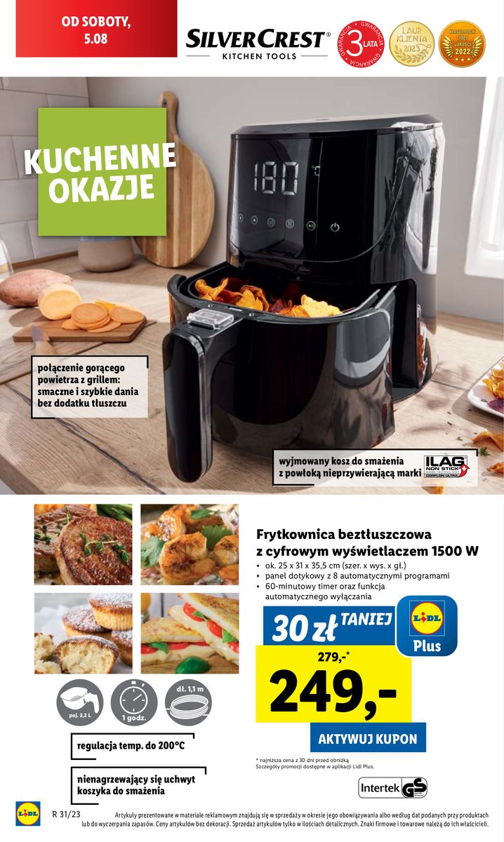Gazetka OFERTA WAŻNA OD 31.07 do 5.08