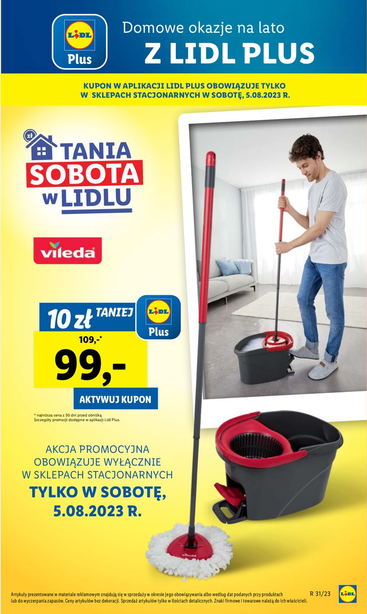 Gazetka OFERTA WAŻNA OD 31.07 do 5.08