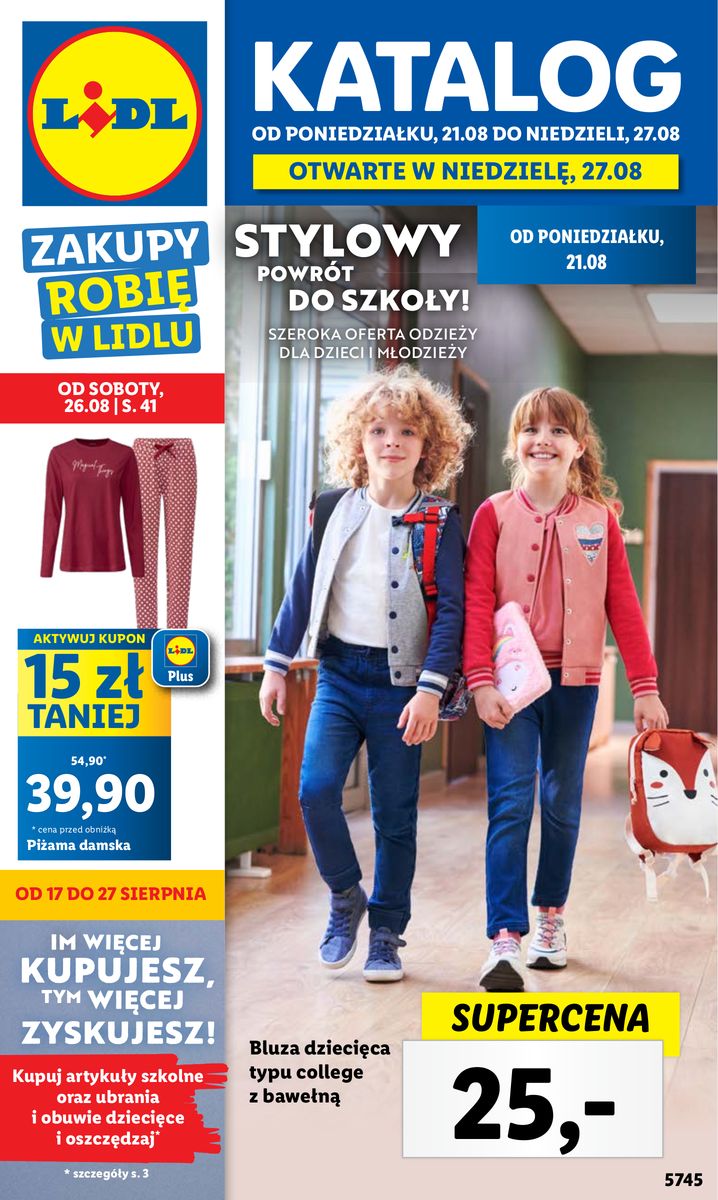 Gazetka OFERTA WAŻNA OD 21.08