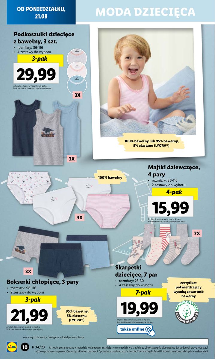 Gazetka OFERTA WAŻNA OD 21.08