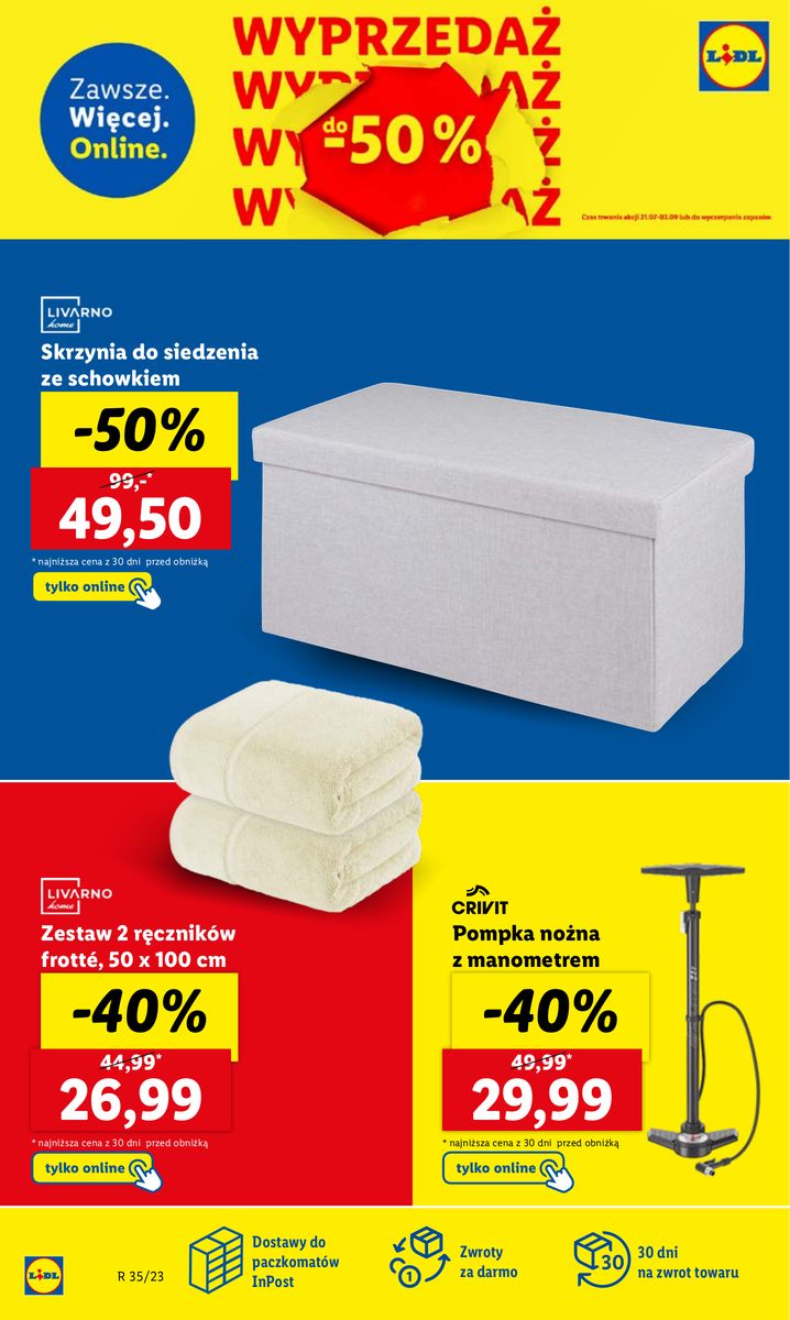 Gazetka OFERTA WAŻNA OD 21.08