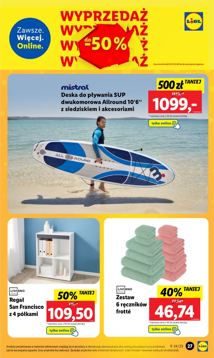 Gazetka OFERTA WAŻNA OD 21.08