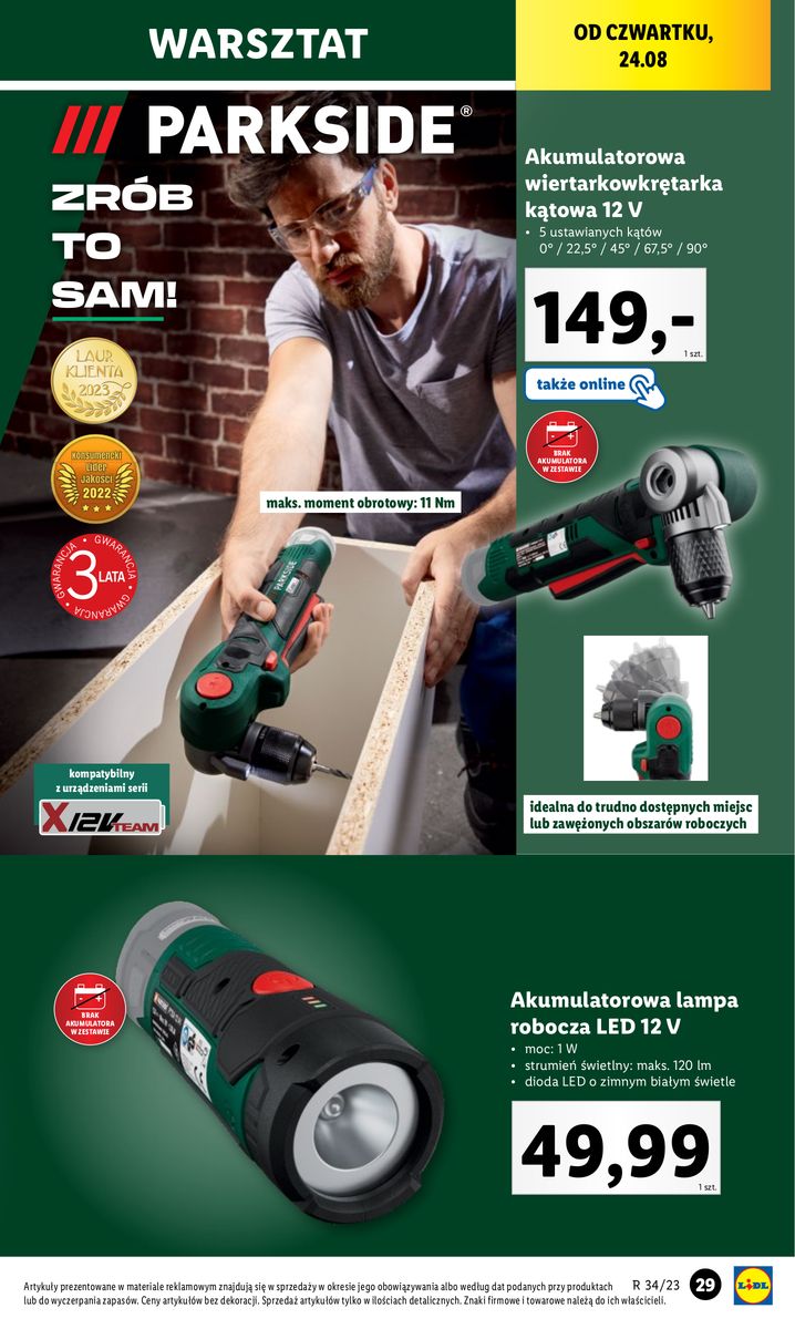 Gazetka OFERTA WAŻNA OD 21.08