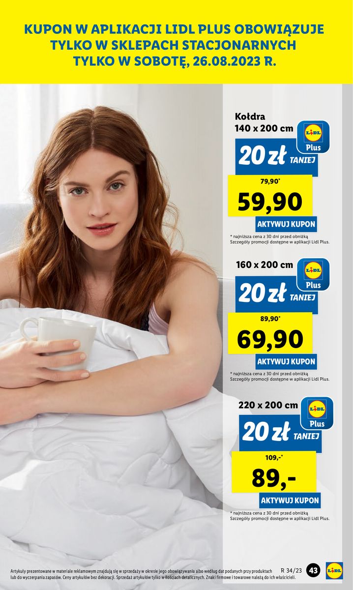 Gazetka OFERTA WAŻNA OD 21.08