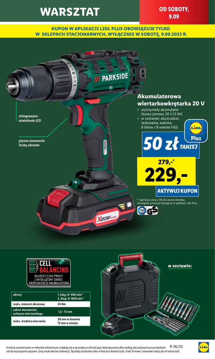 Gazetka OFERTA WAŻNA OD 9.09