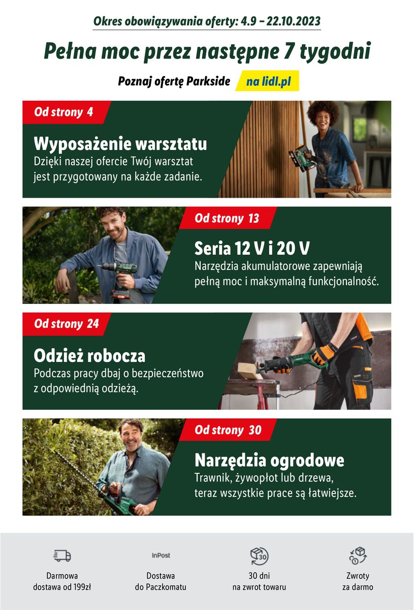 Gazetka KATALOG PARKSIDE