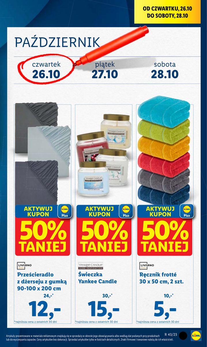 Gazetka OFERTA WAŻNA OD 23.10