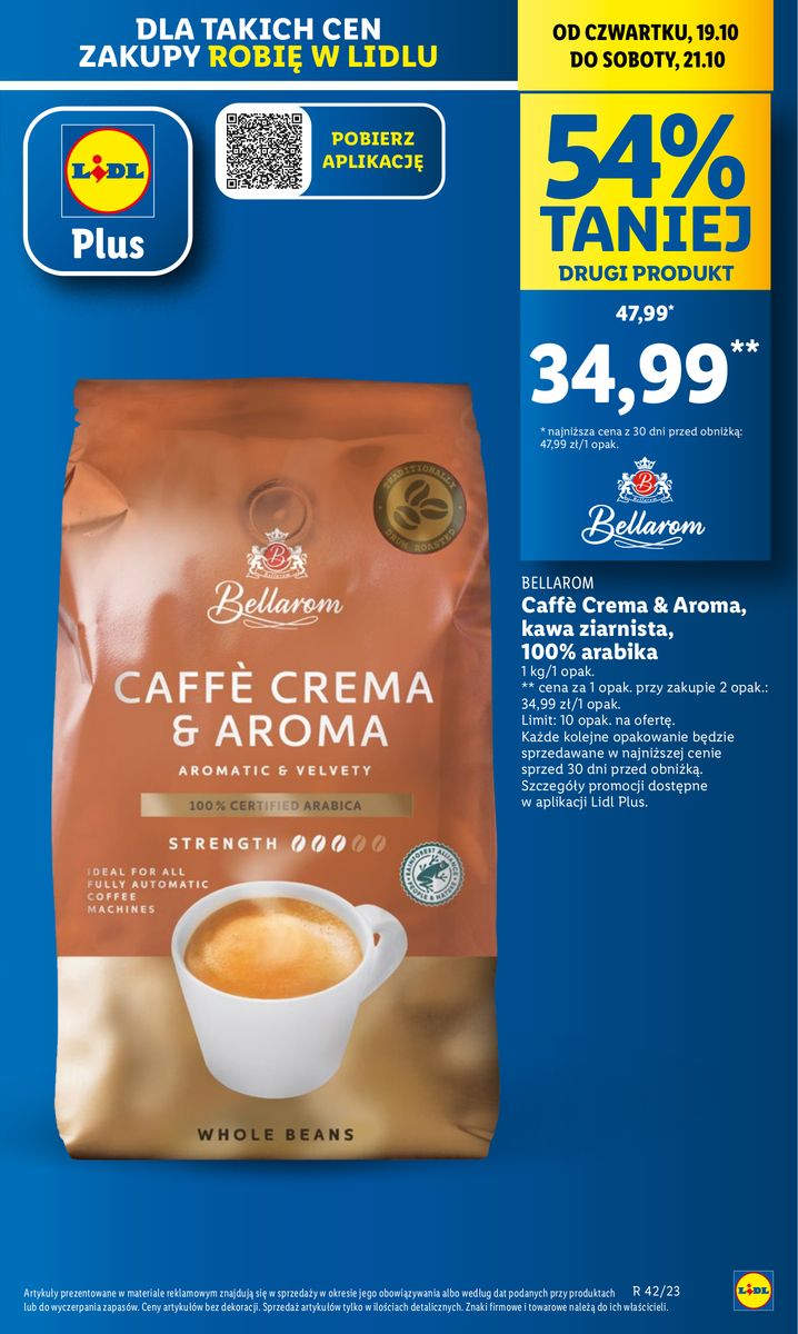 Gazetka OFERTA WAŻNA OD 19.10 do 21.10