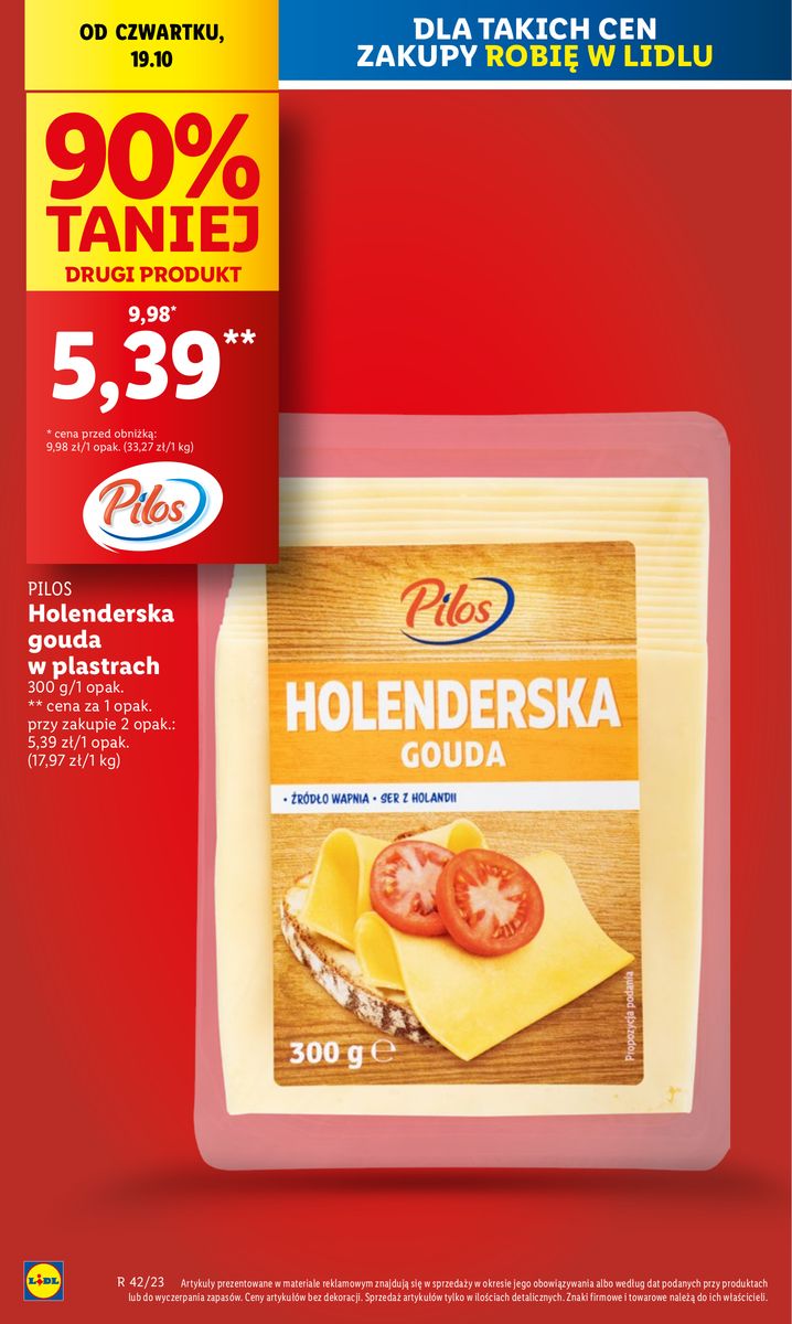 Gazetka OFERTA WAŻNA OD 19.10 do 21.10