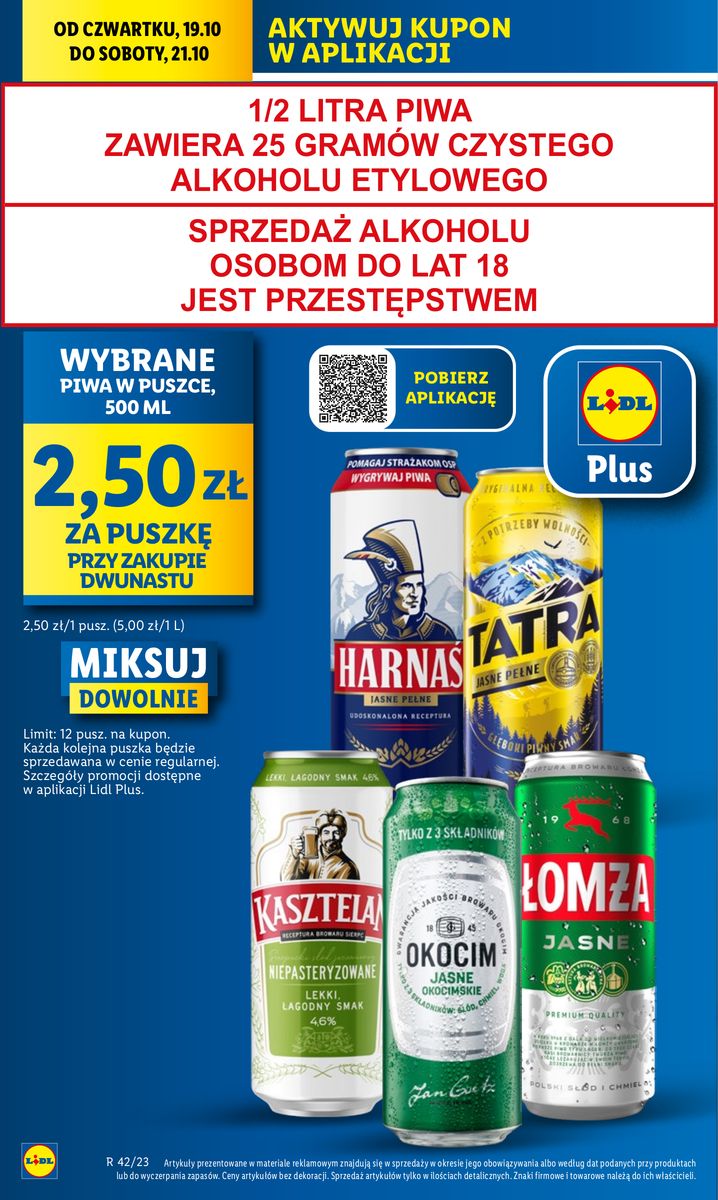 Gazetka OFERTA WAŻNA OD 19.10 do 21.10