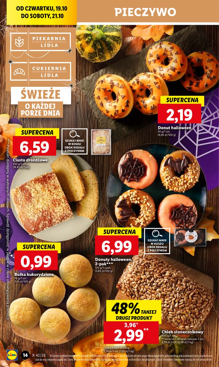 Gazetka OFERTA WAŻNA OD 19.10 do 21.10