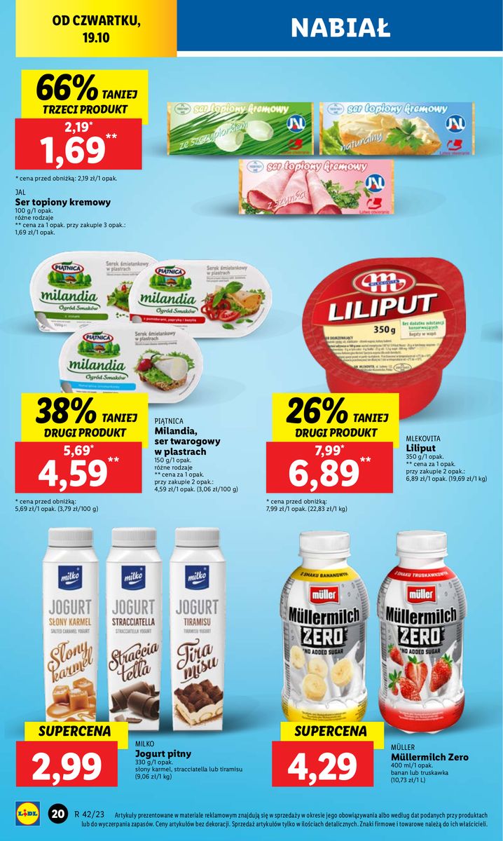 Gazetka OFERTA WAŻNA OD 19.10 do 21.10